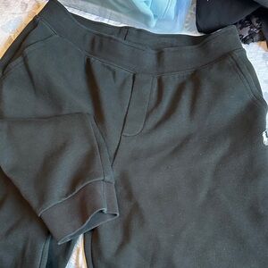 Boys polo knit jogger with mock fly pull on